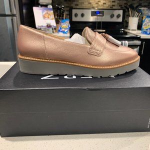 Naturalizer August Rose Gold Leather Shoes -Sz 10M